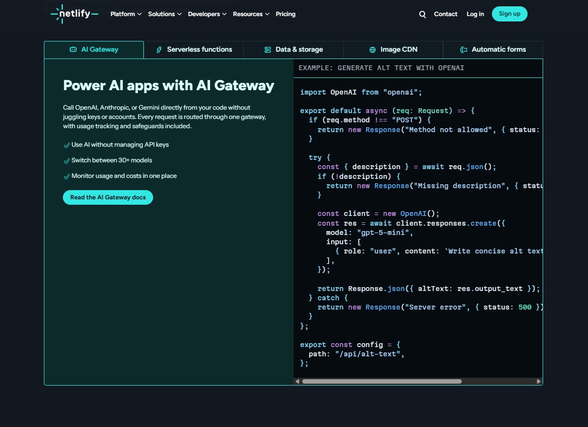 Panel de despliegue en Netlify